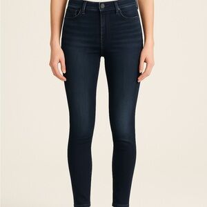 AYR skinny jeans stretch dark wash mid rise ankle W30 L28